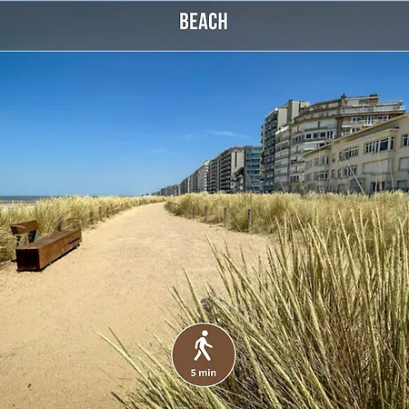 Le Sea View - Face A La Et Terrasse A Westende - Ideal Couple - 5min A Pied De La - Wifi 아파트 *